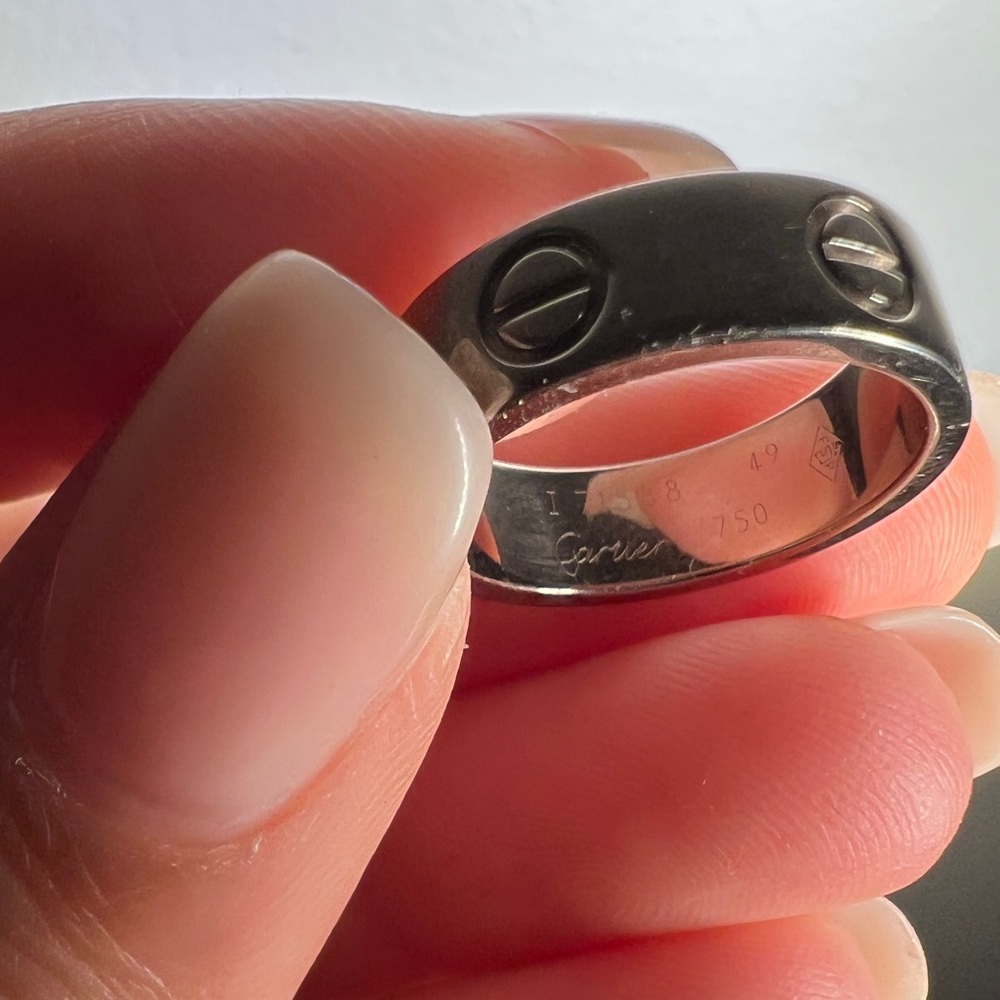 Cartier Love Ring 18K White Gold - Picture 8 of 12